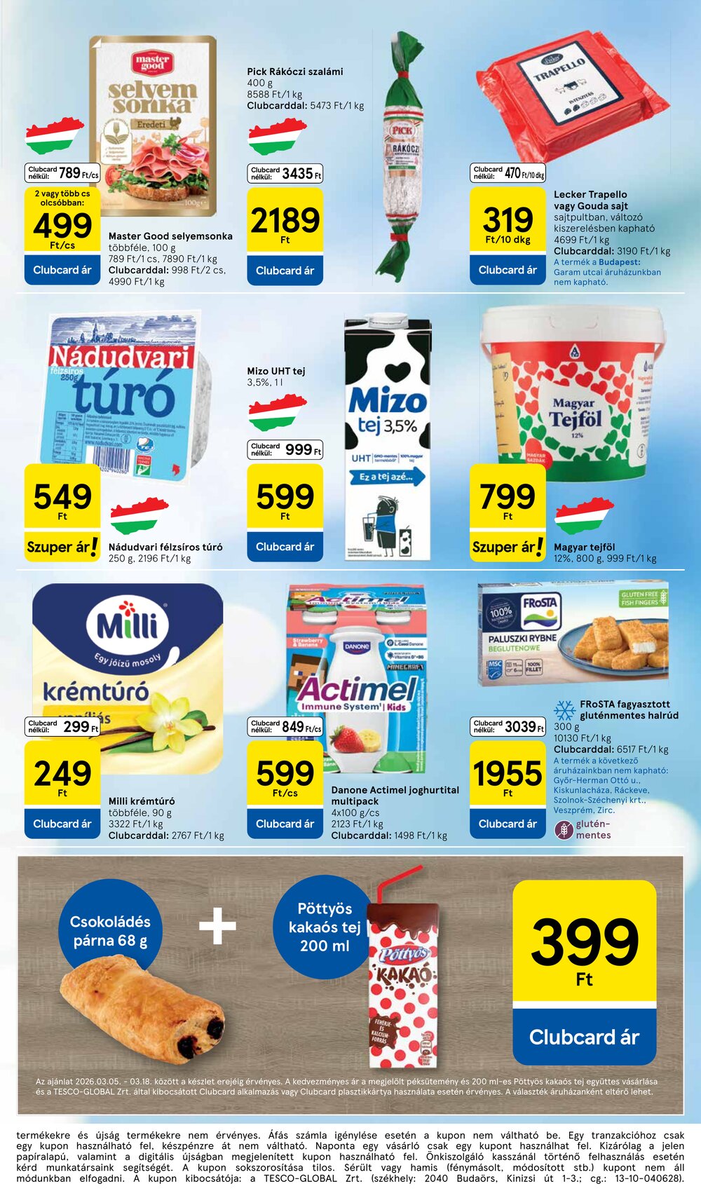 Tesco akciós újság 2026.03.12-től - 3. oldal.
