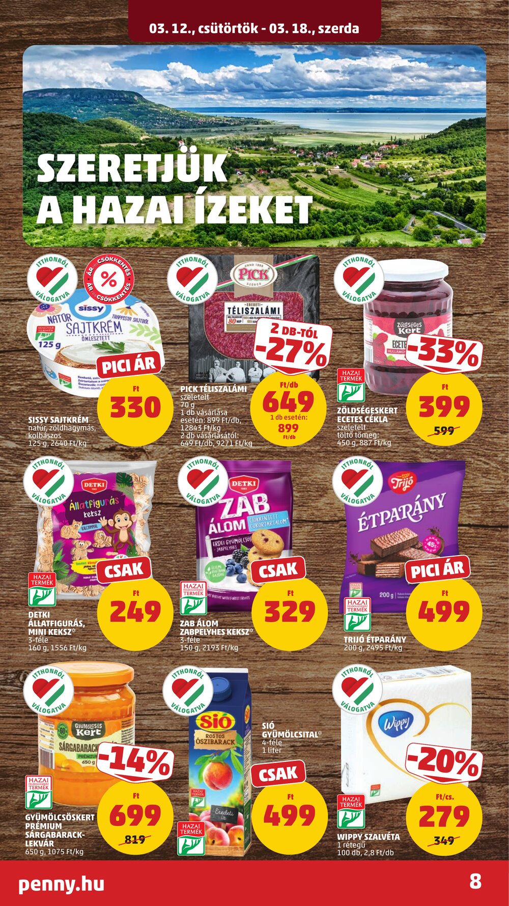 Penny Market akciós újság 2026.03.12-től - 12. oldal.