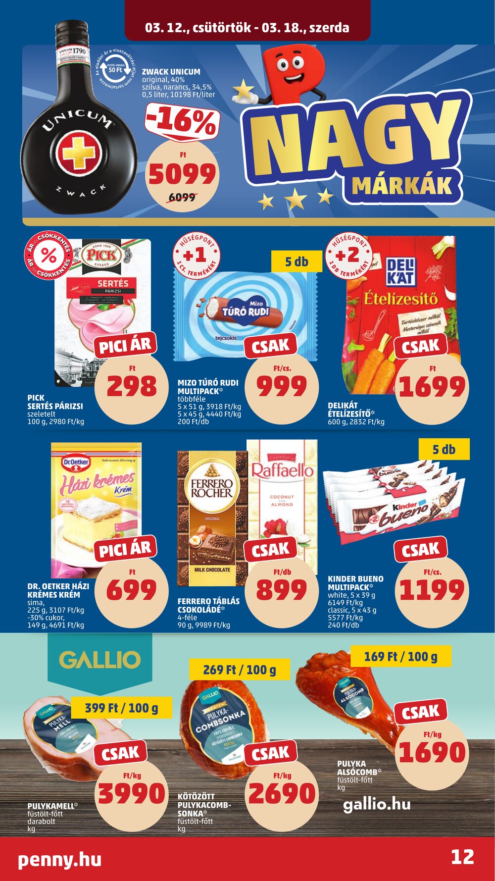 Penny Market akciós újság 2026.03.12-től - 18. oldal.