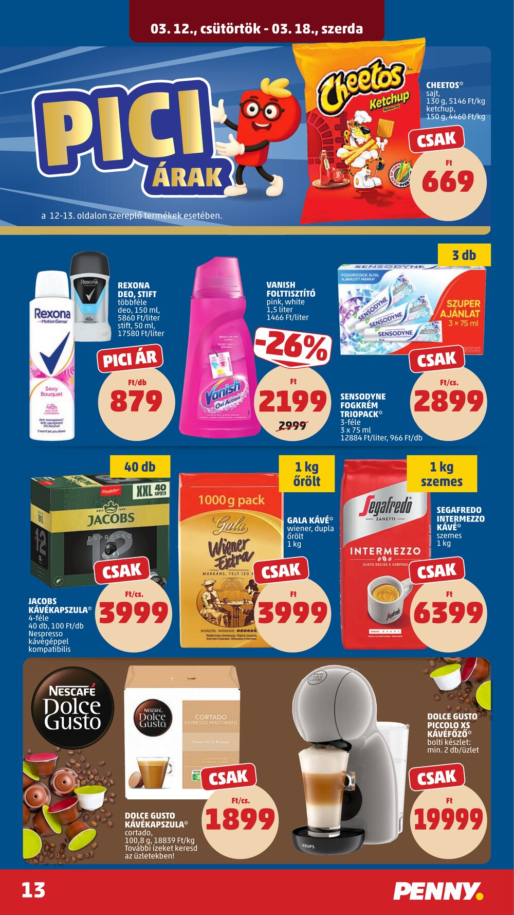 Penny Market akciós újság 2026.03.12-től - 19. oldal.