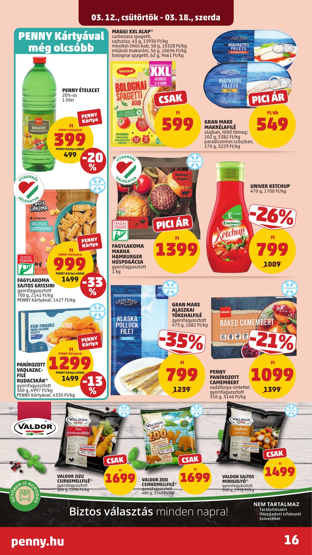 Penny Market akciós újság 2026.03.12-től - 22. oldal.