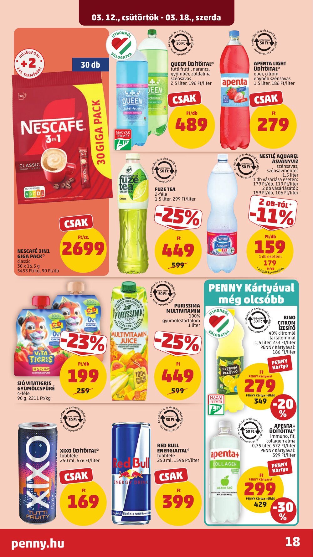 Penny Market akciós újság 2026.03.12-től - 24. oldal.