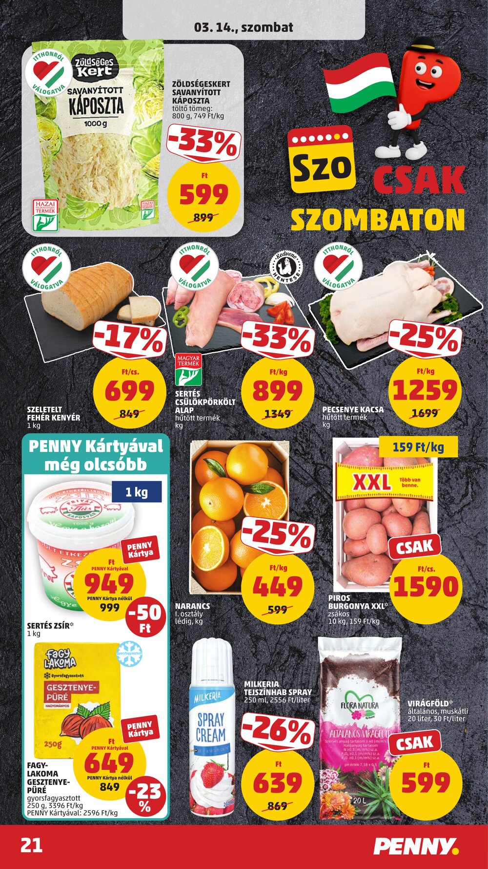 Penny Market akciós újság 2026.03.12-től - 27. oldal.