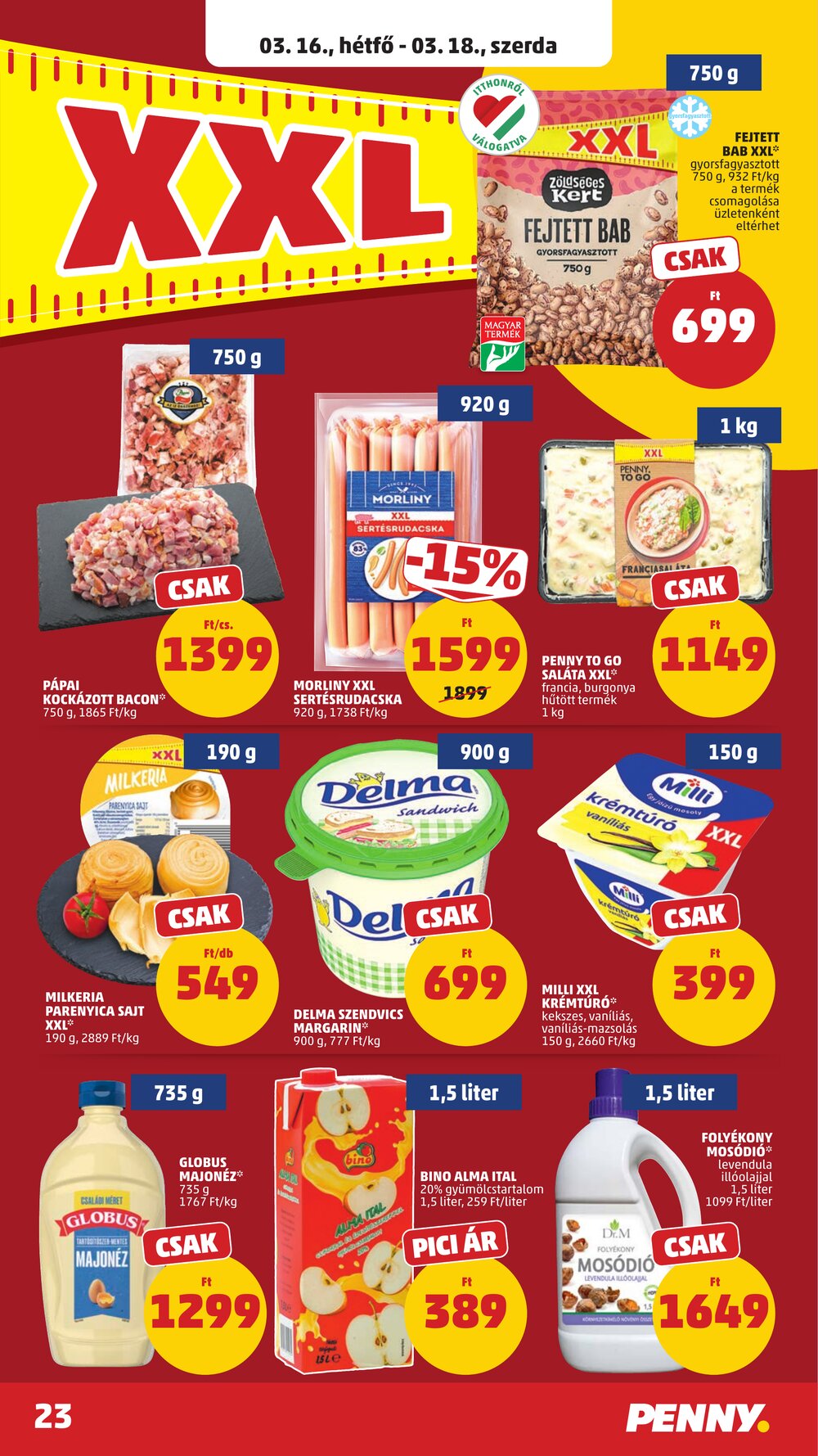Penny Market akciós újság 2026.03.12-től - 29. oldal.