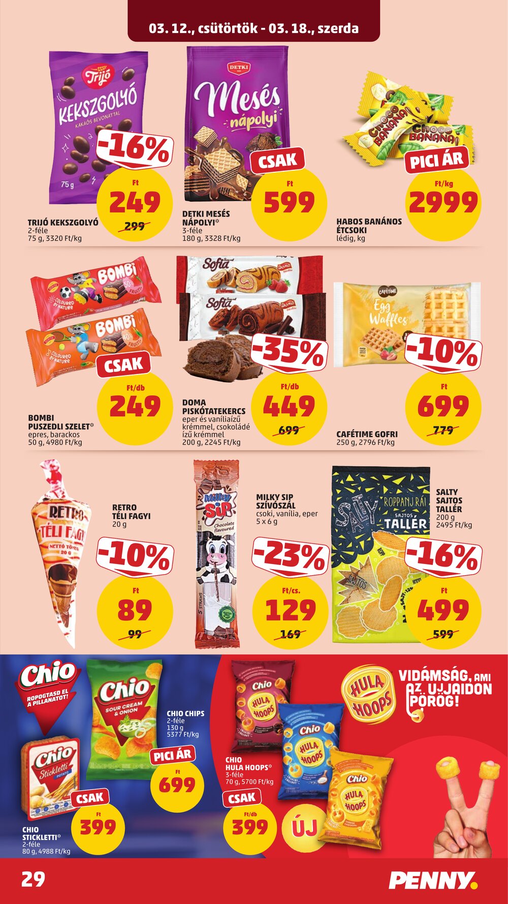 Penny Market akciós újság 2026.03.12-től - 35. oldal.