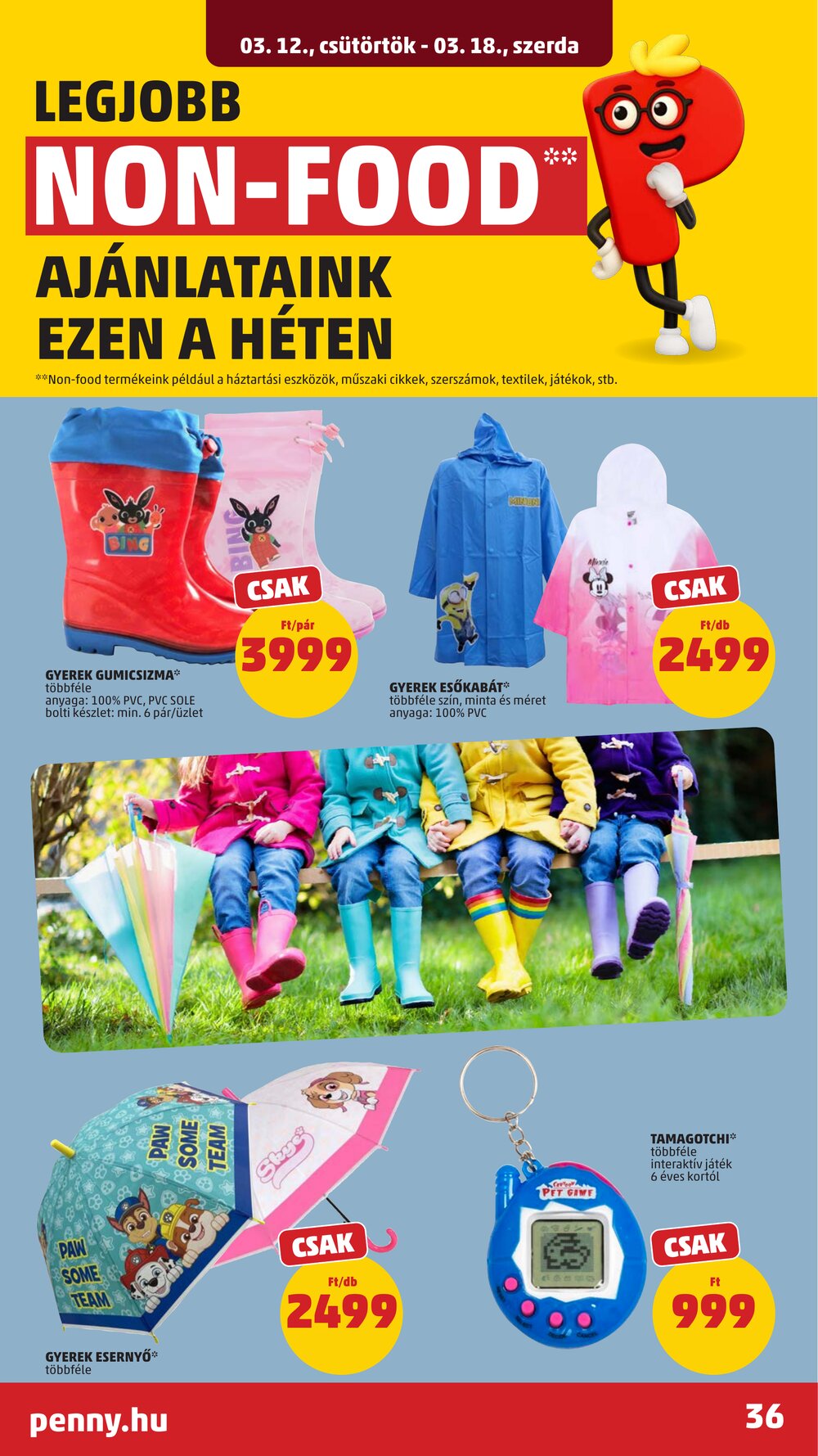 Penny Market akciós újság 2026.03.12-től - 42. oldal.