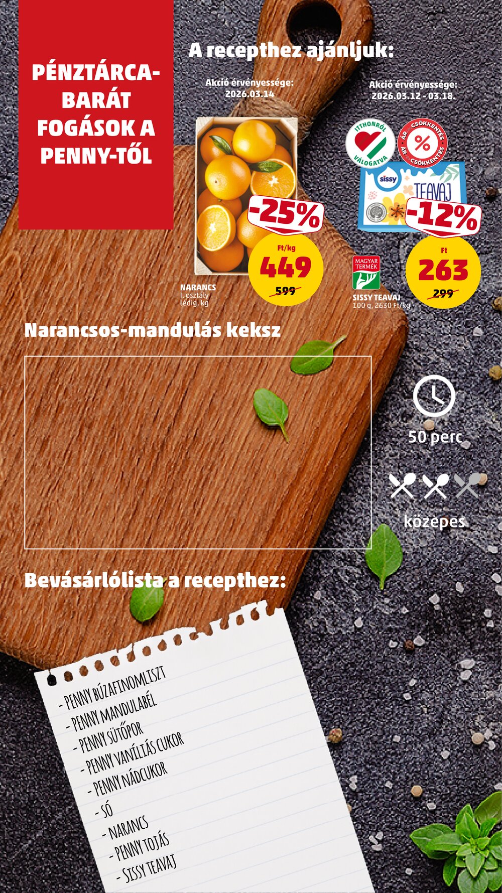 Penny Market akciós újság 2026.03.12-től - 6. oldal.
