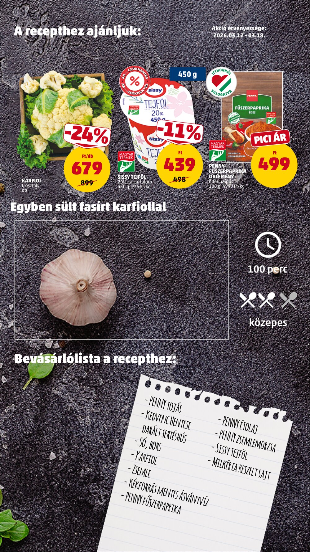 Penny Market akciós újság 2026.03.12-től - 7. oldal.