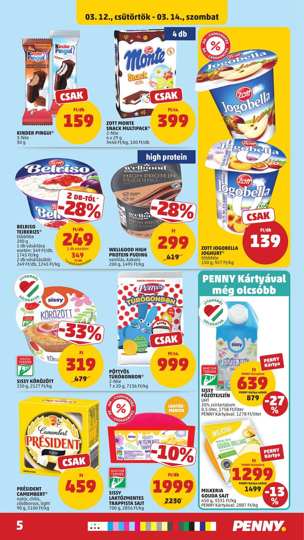 Penny Market akciós újság 2026.03.12-től - 9. oldal.