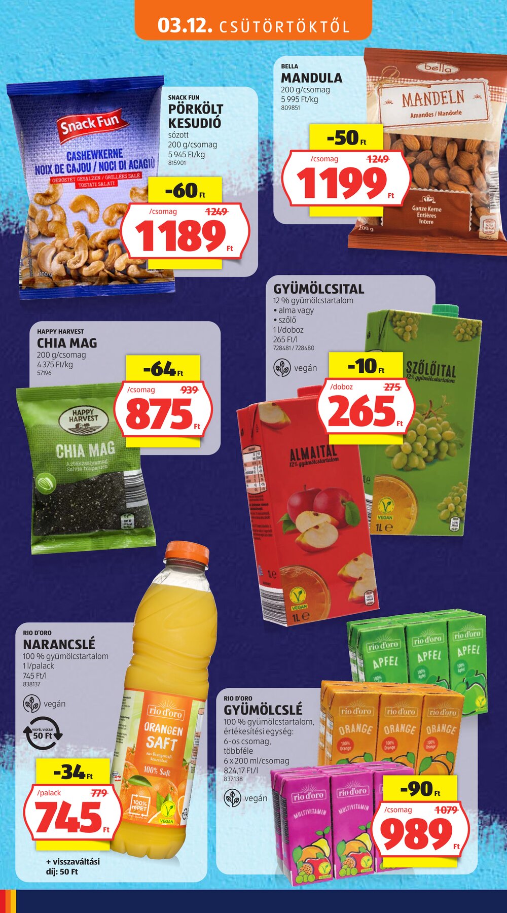 Aldi akciós újság 2026.03.12-től - 18. oldal.