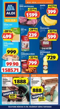 Aldi akciós újság 2026.03.12-től