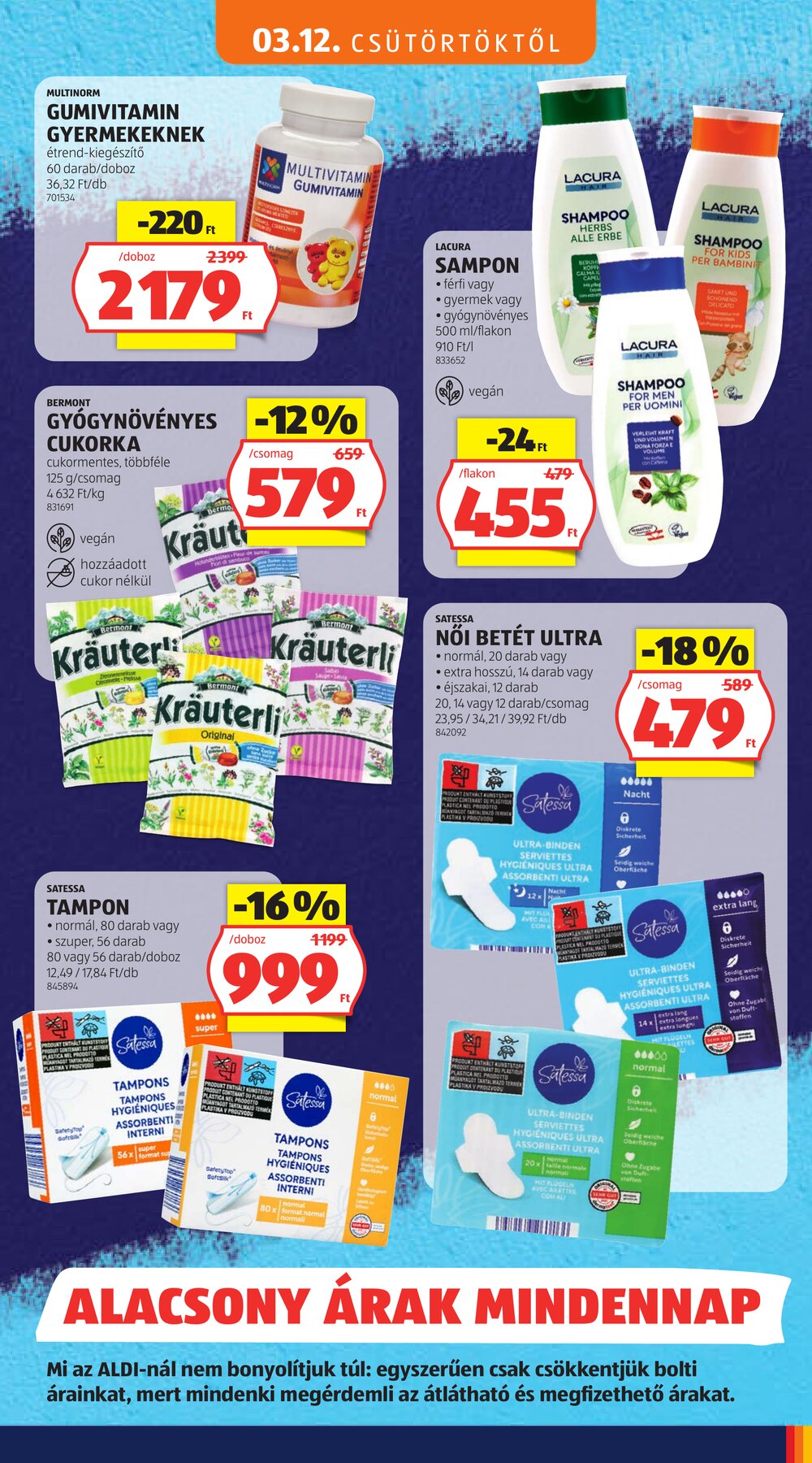 Aldi akciós újság 2026.03.12-től - 21. oldal.