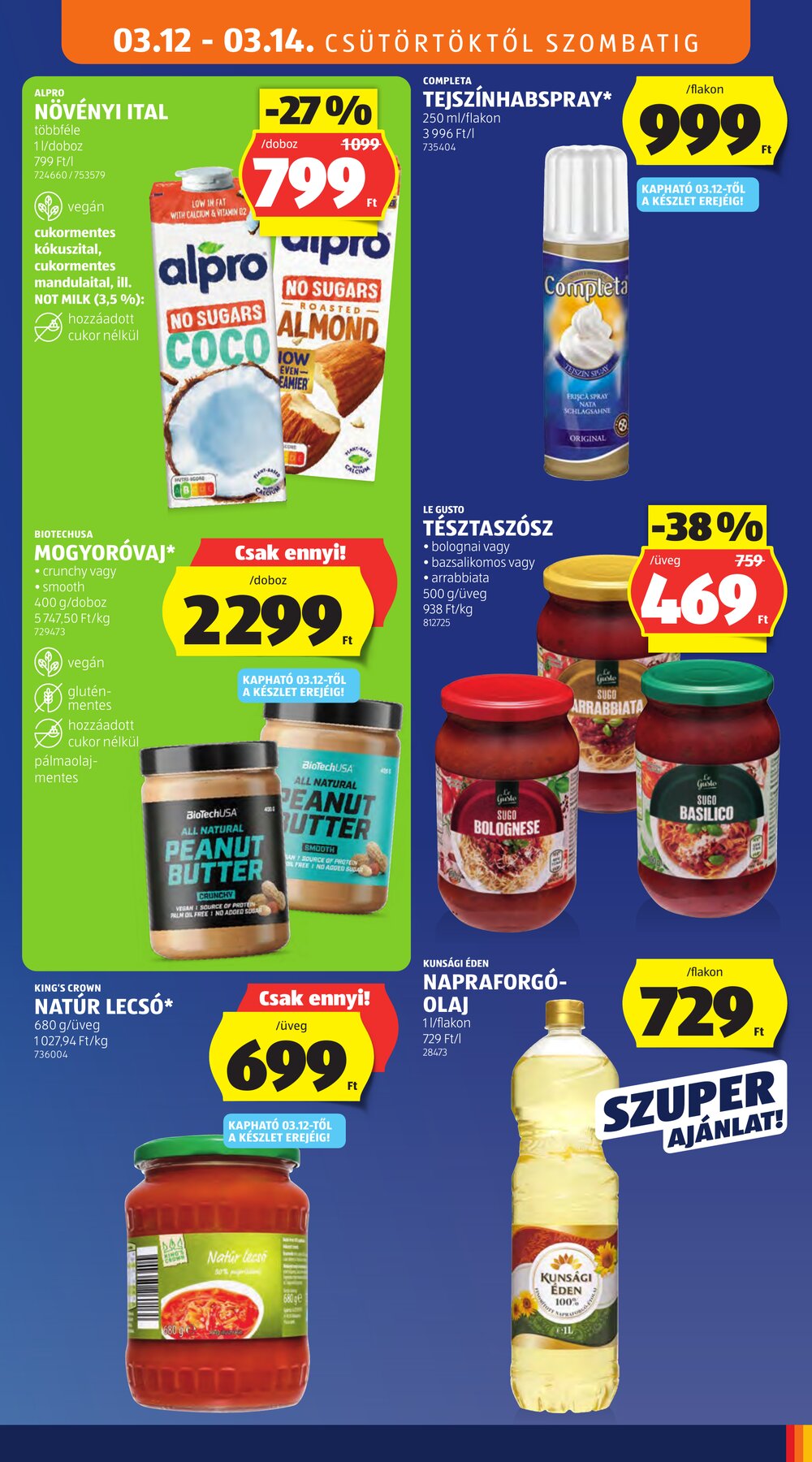 Aldi akciós újság 2026.03.12-től - 31. oldal.