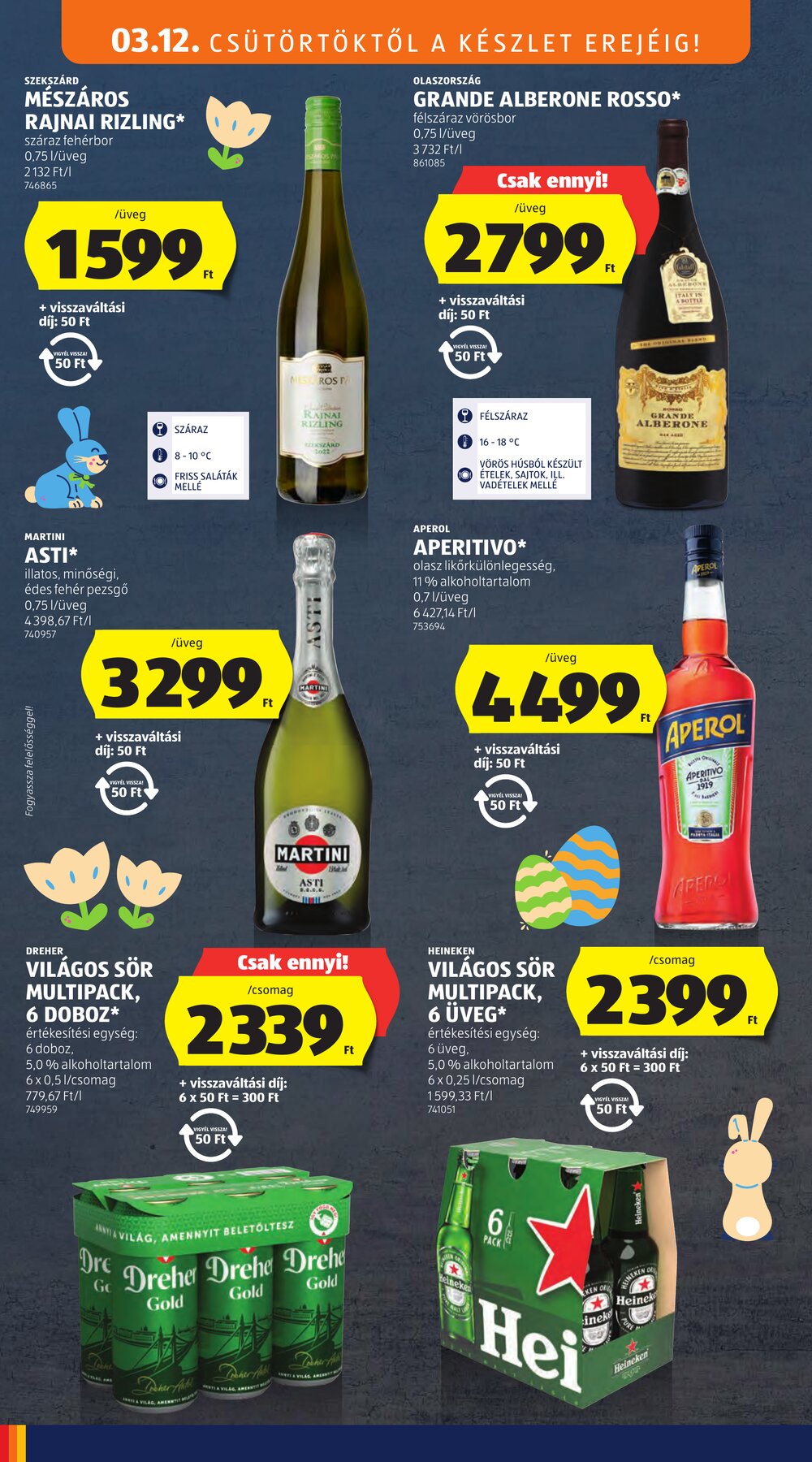 Aldi akciós újság 2026.03.12-től - 38. oldal.