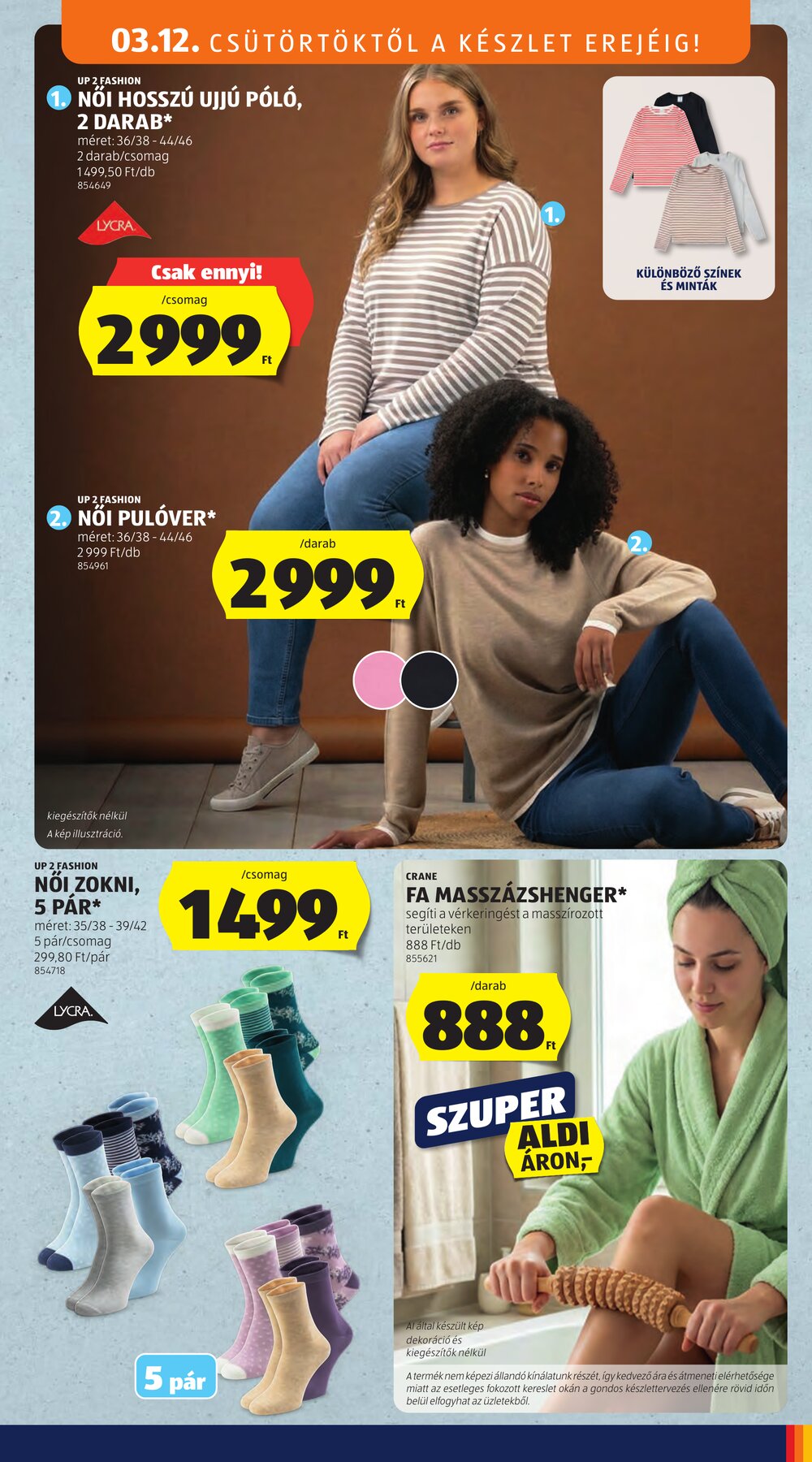 Aldi akciós újság 2026.03.12-től - 3. oldal.