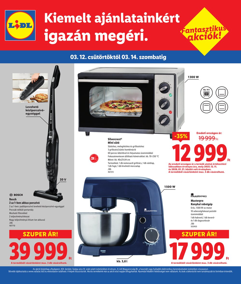 Lidl akciós újság 2026.03.12-től - 8. oldal.