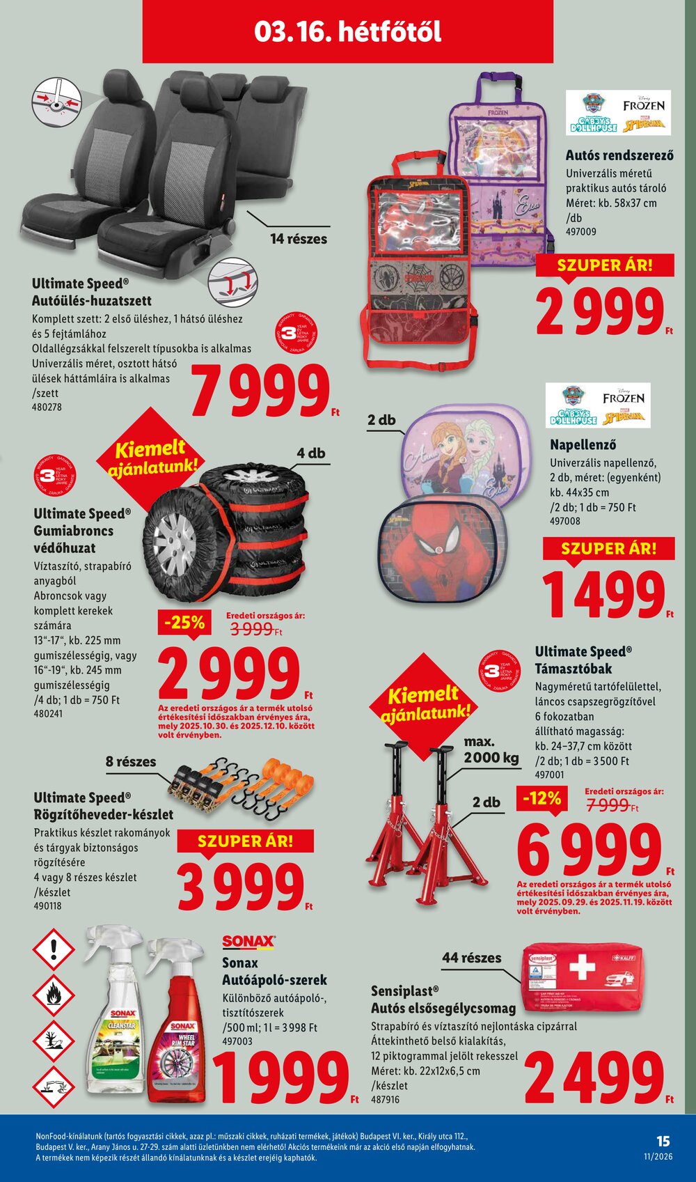 Lidl akciós újság 2026.03.12-től - 15. oldal.