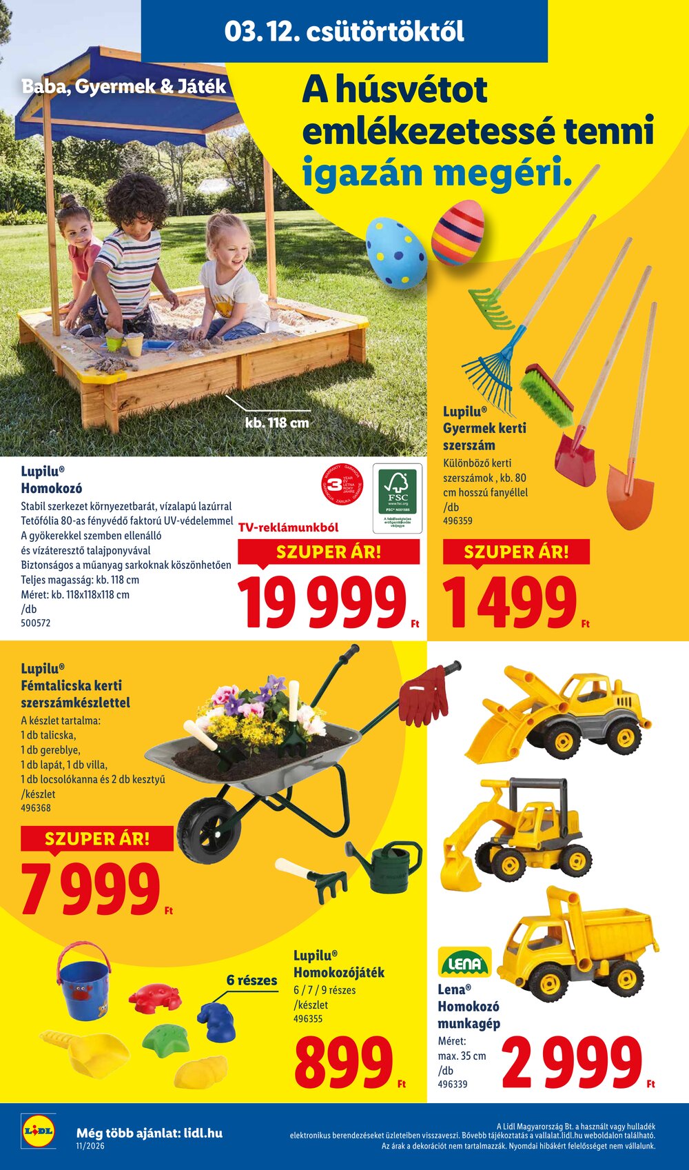 Lidl akciós újság 2026.03.12-től - 2. oldal.