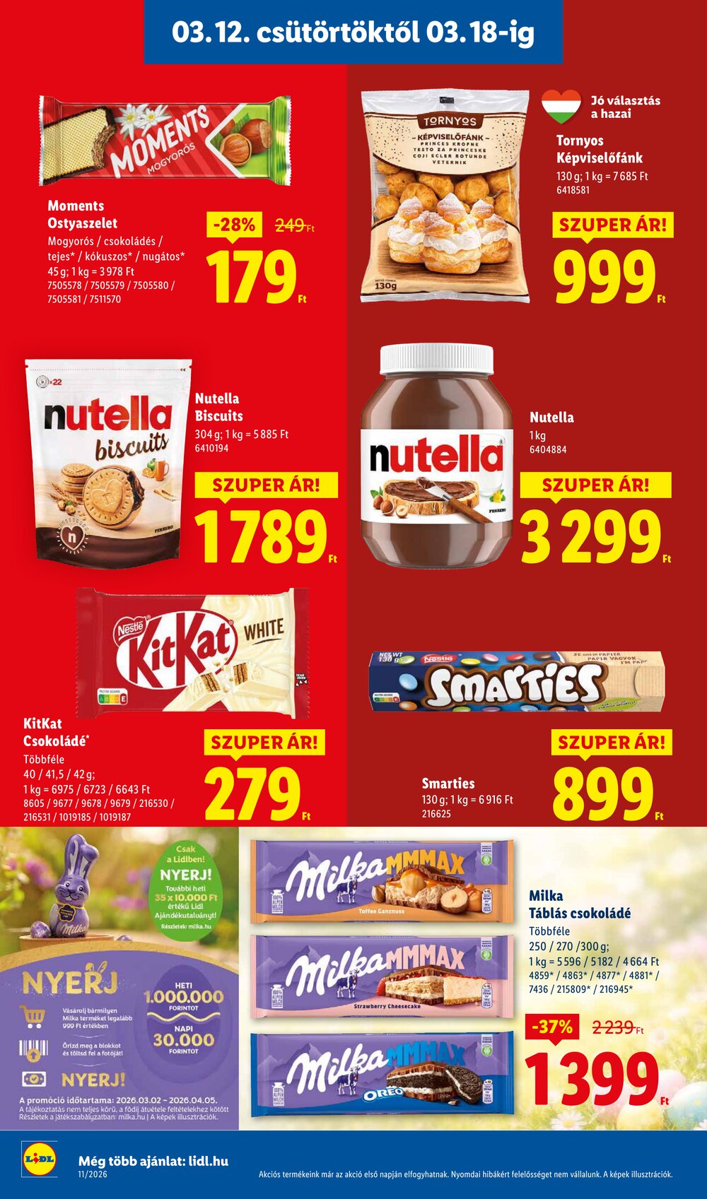 Lidl akciós újság 2026.03.12-től - 14. oldal.