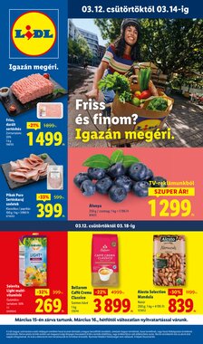 Lidl akciós újság 2026.03.12-től