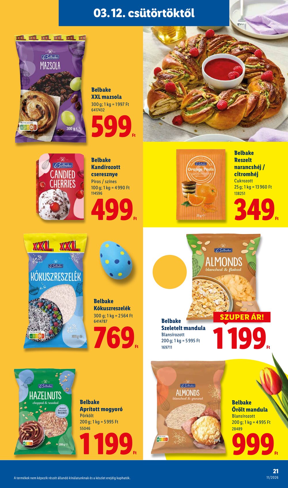 Lidl akciós újság 2026.03.12-től - 21. oldal.