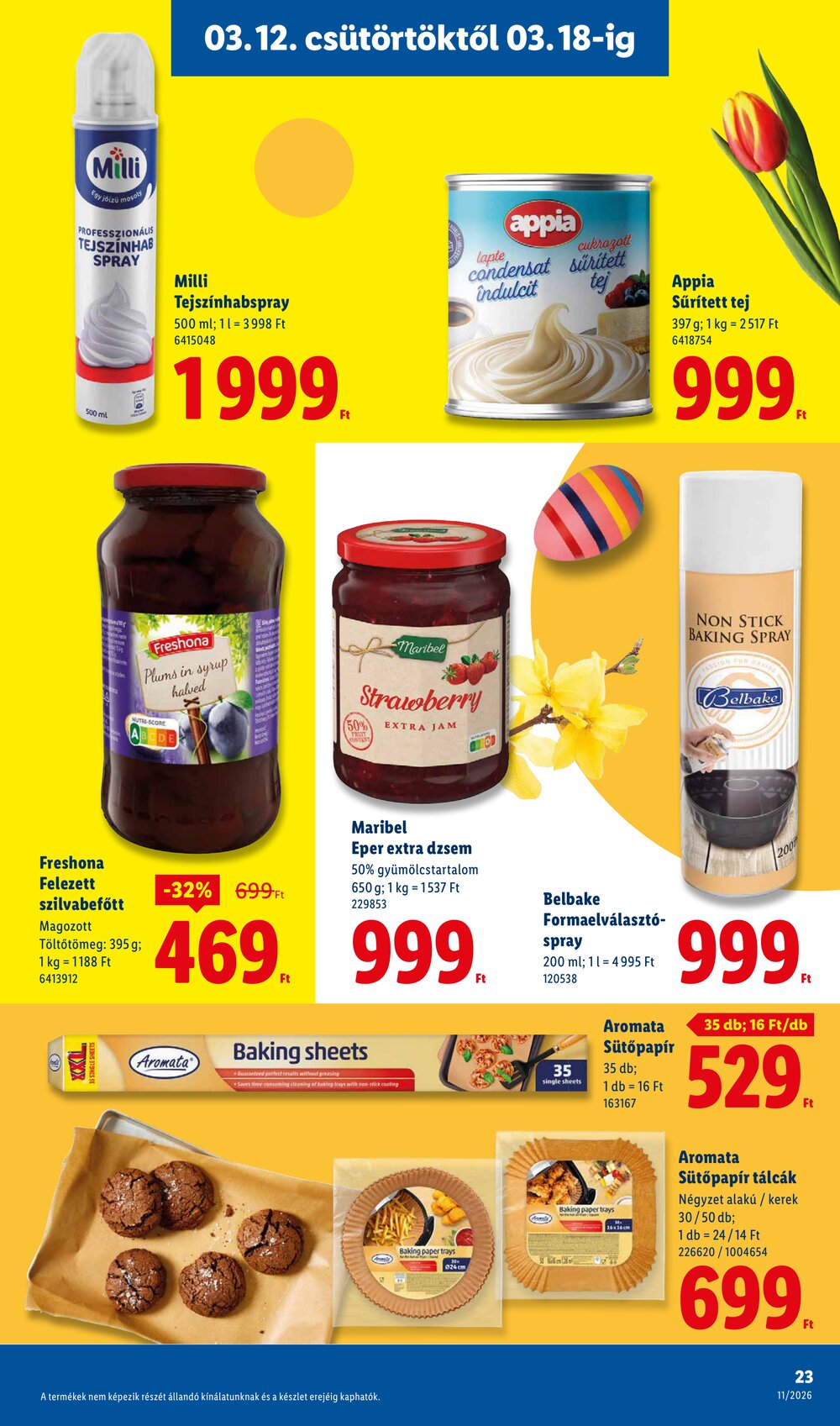 Lidl akciós újság 2026.03.12-től - 23. oldal.