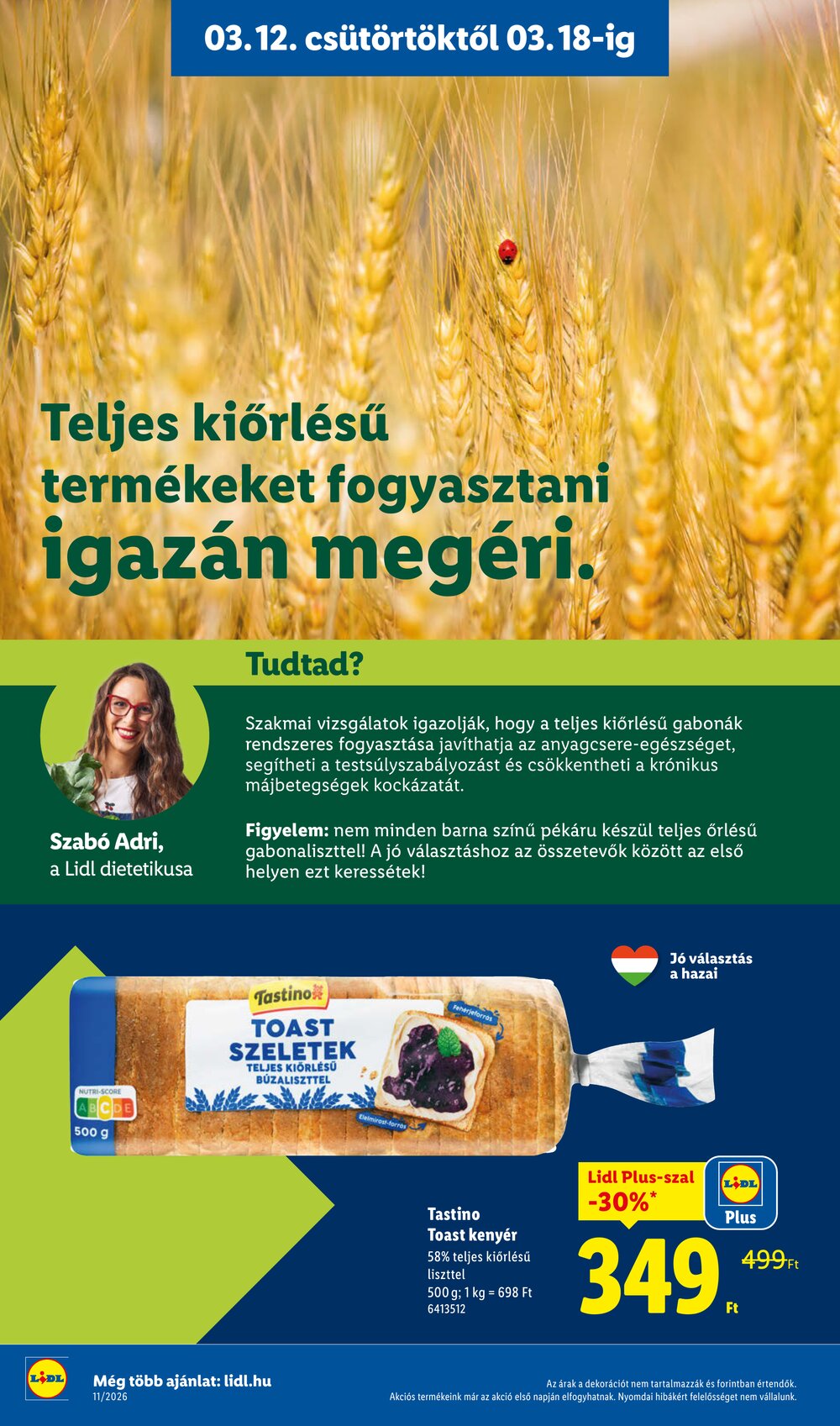 Lidl akciós újság 2026.03.12-től - 32. oldal.