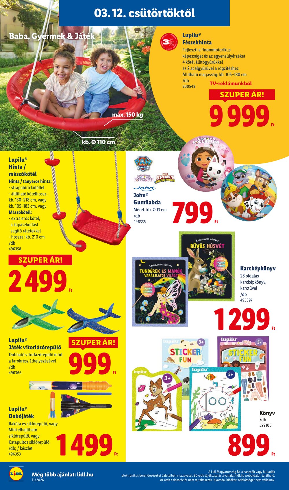 Lidl akciós újság 2026.03.12-től - 40. oldal.