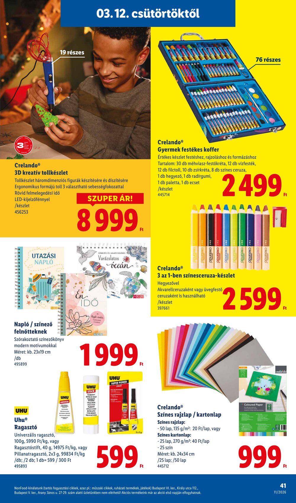 Lidl akciós újság 2026.03.12-től - 41. oldal.