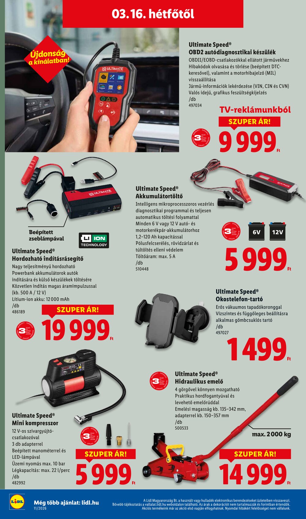 Lidl akciós újság 2026.03.12-től - 54. oldal.