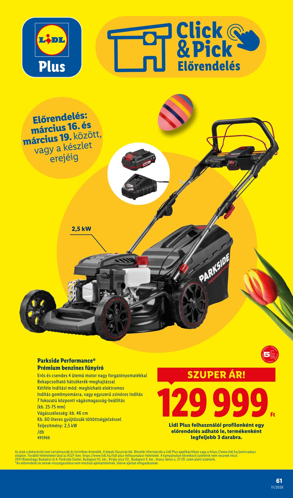 Lidl akciós újság 2026.03.12-től - 61. oldal.