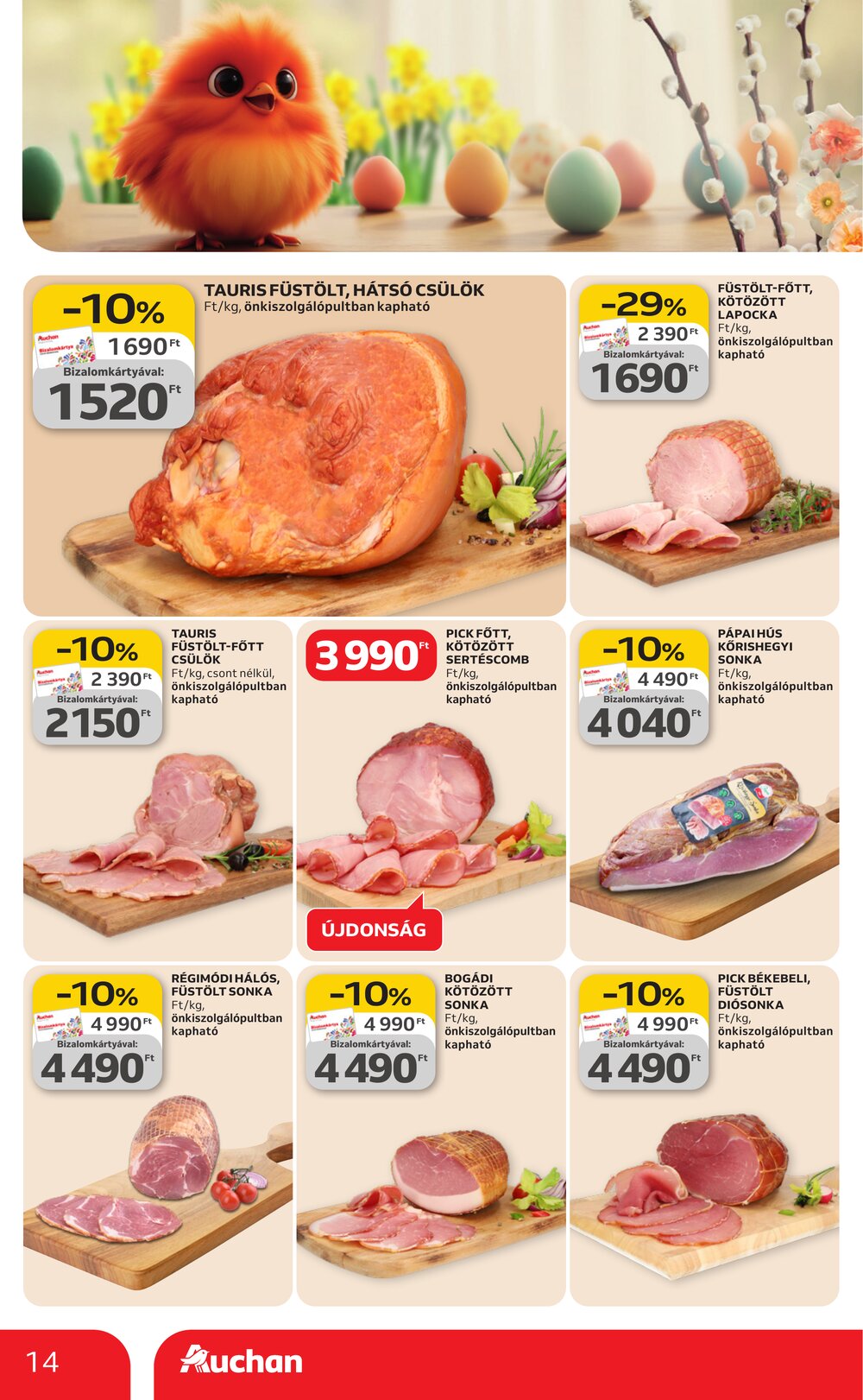 Auchan akciós újság 2026.03.12-től - 14. oldal.