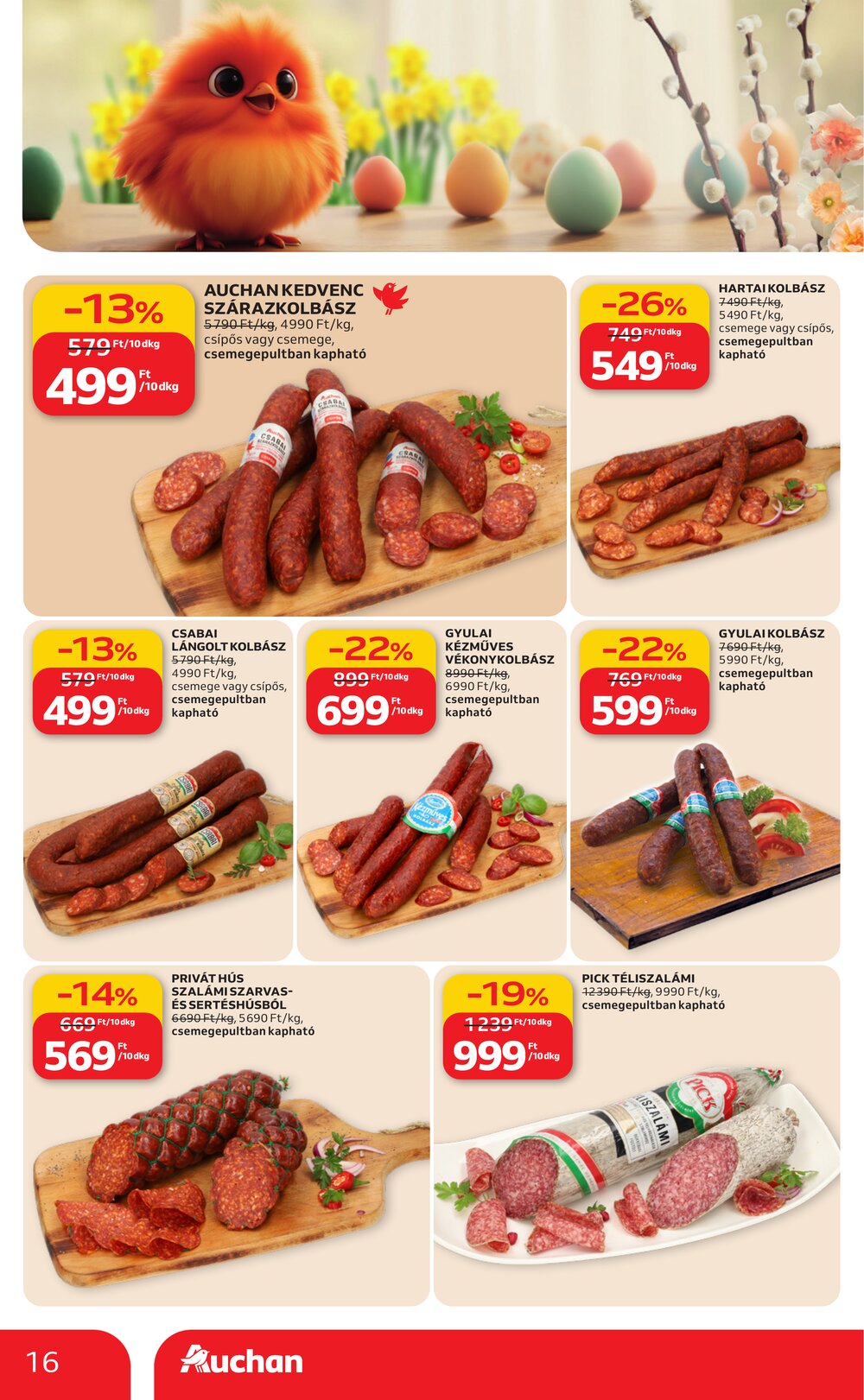 Auchan akciós újság 2026.03.12-től - 16. oldal.