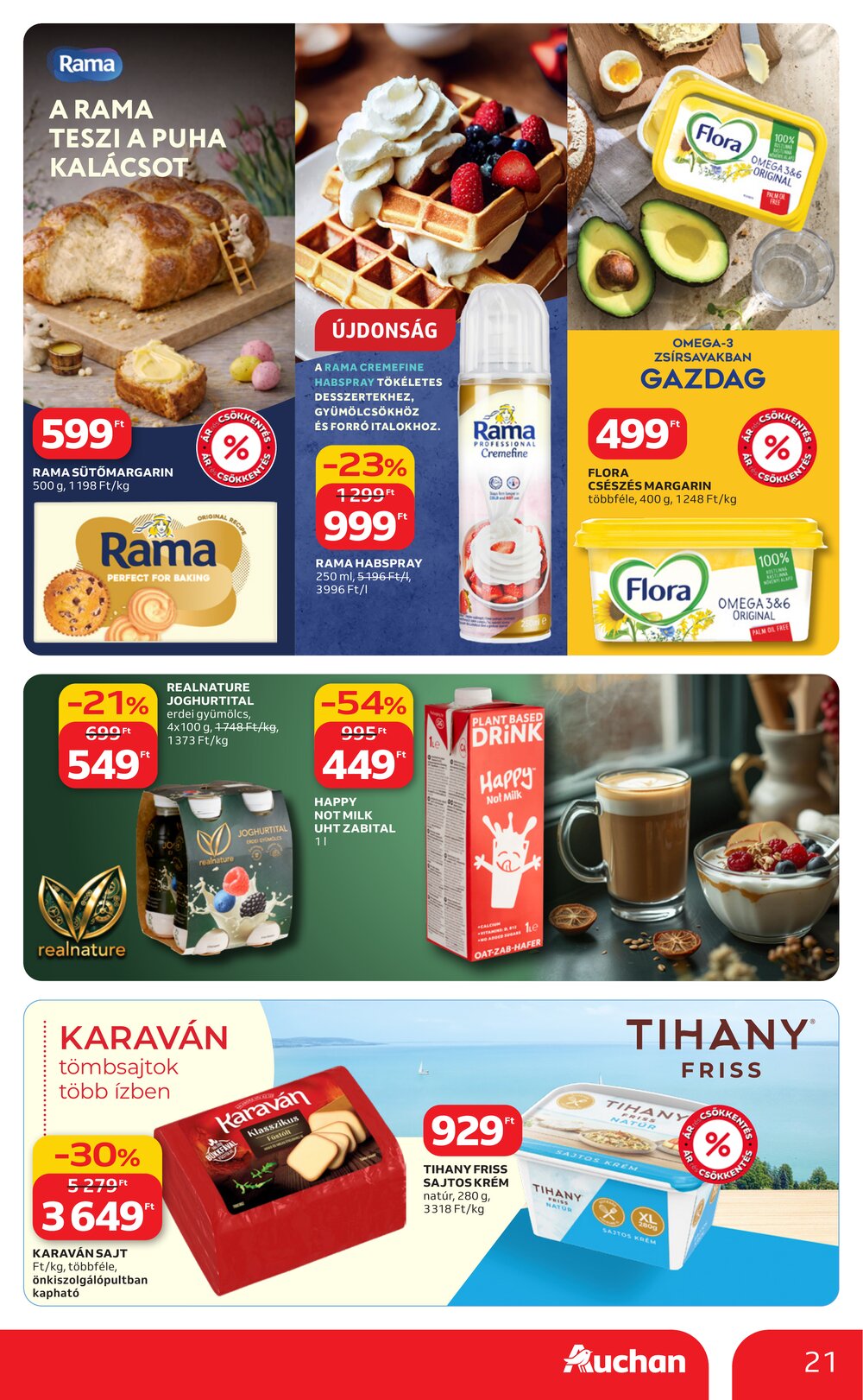 Auchan akciós újság 2026.03.12-től - 21. oldal.