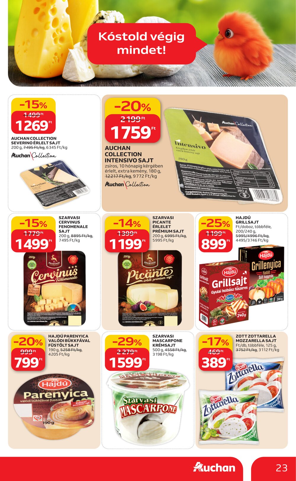 Auchan akciós újság 2026.03.12-től - 23. oldal.