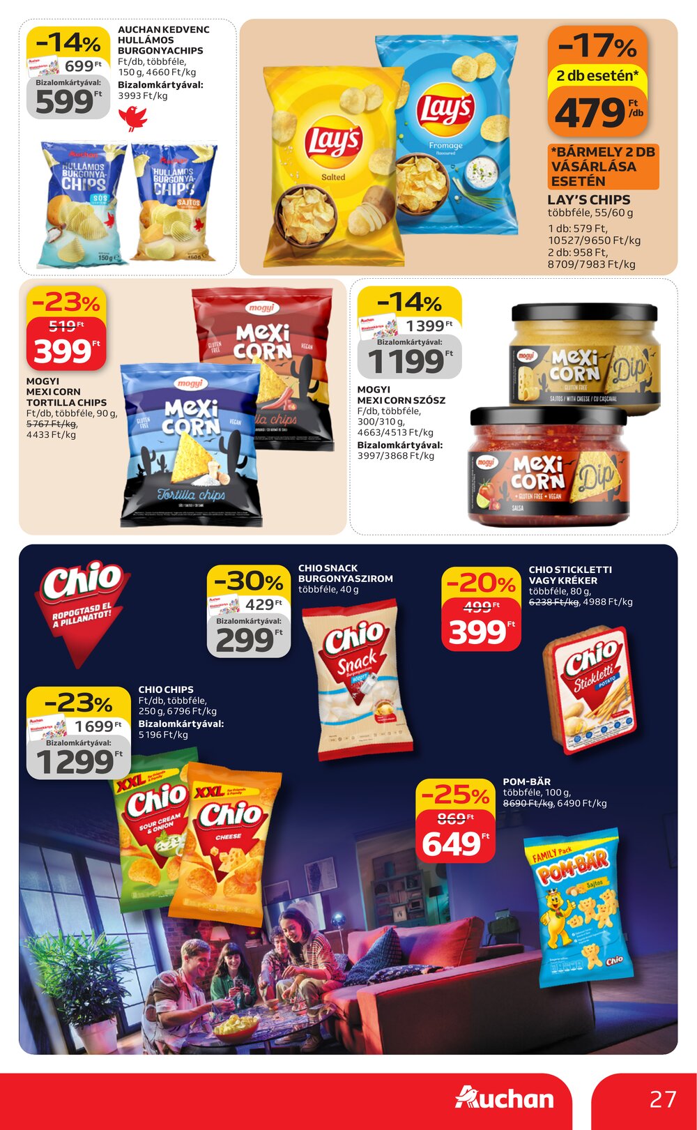 Auchan akciós újság 2026.03.12-től - 27. oldal.