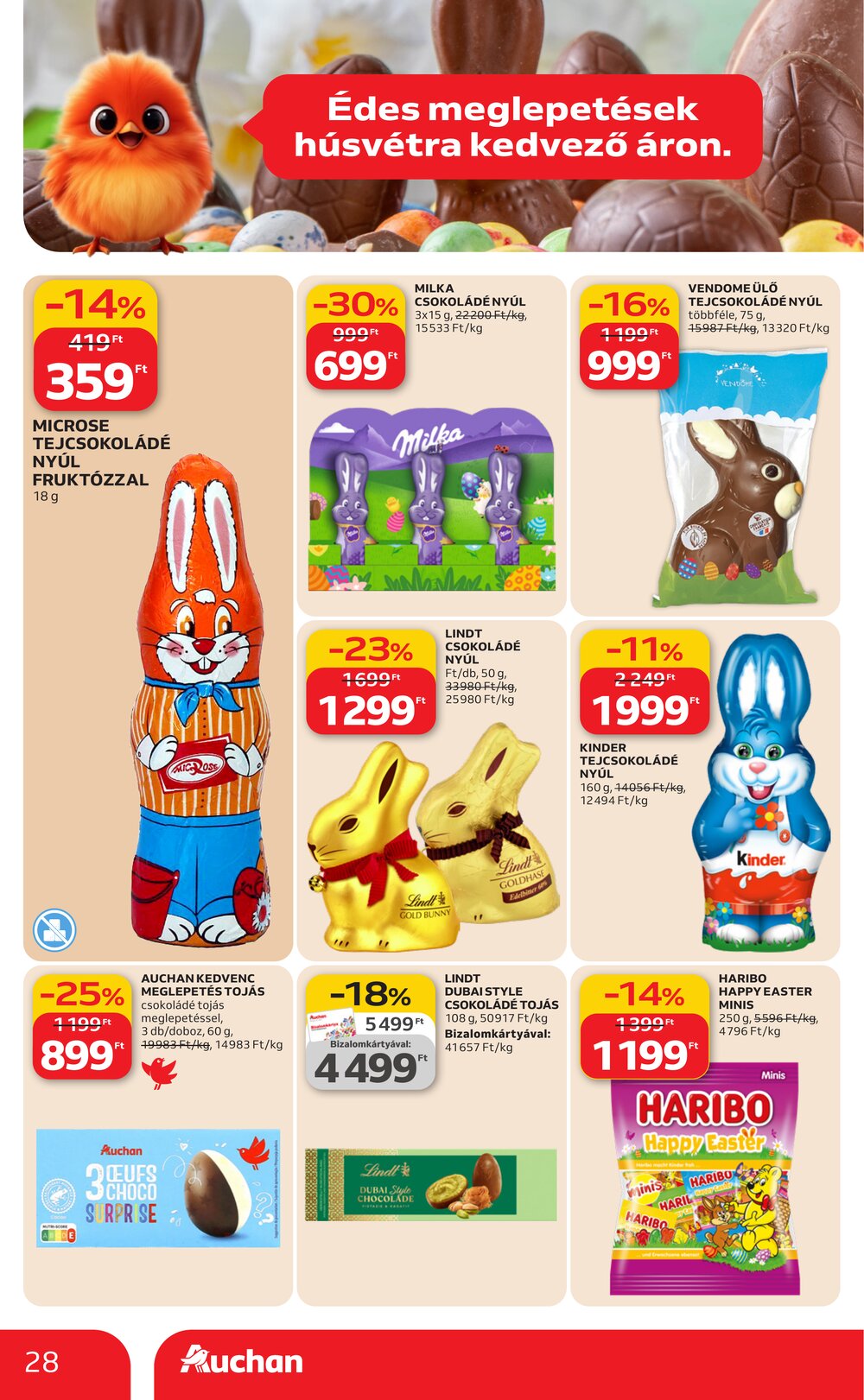 Auchan akciós újság 2026.03.12-től - 28. oldal.