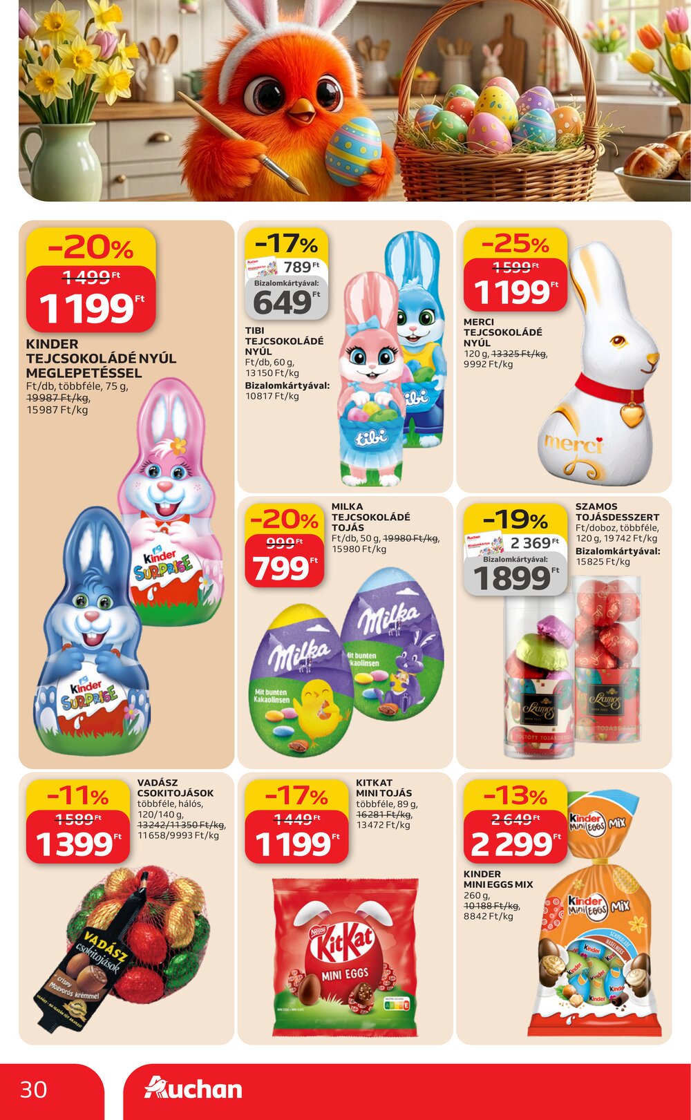 Auchan akciós újság 2026.03.12-től - 30. oldal.