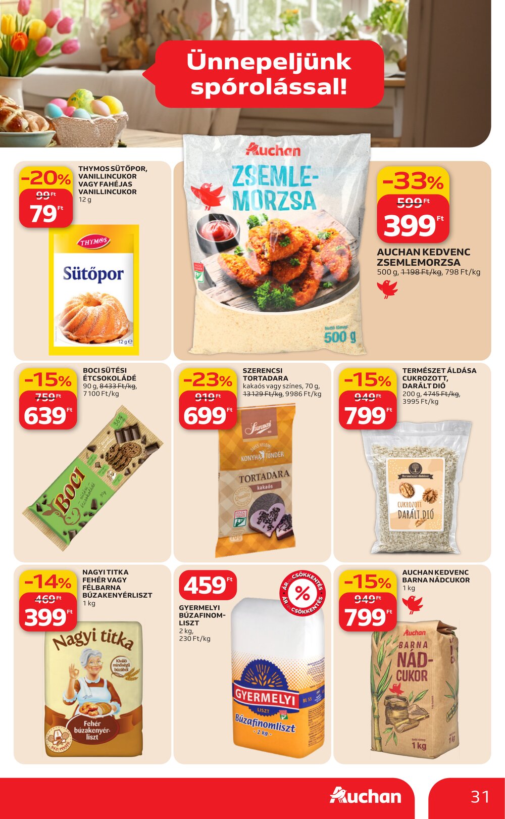 Auchan akciós újság 2026.03.12-től - 31. oldal.