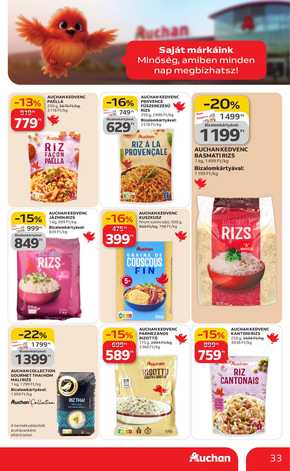 Auchan akciós újság 2026.03.12-től - 33. oldal.