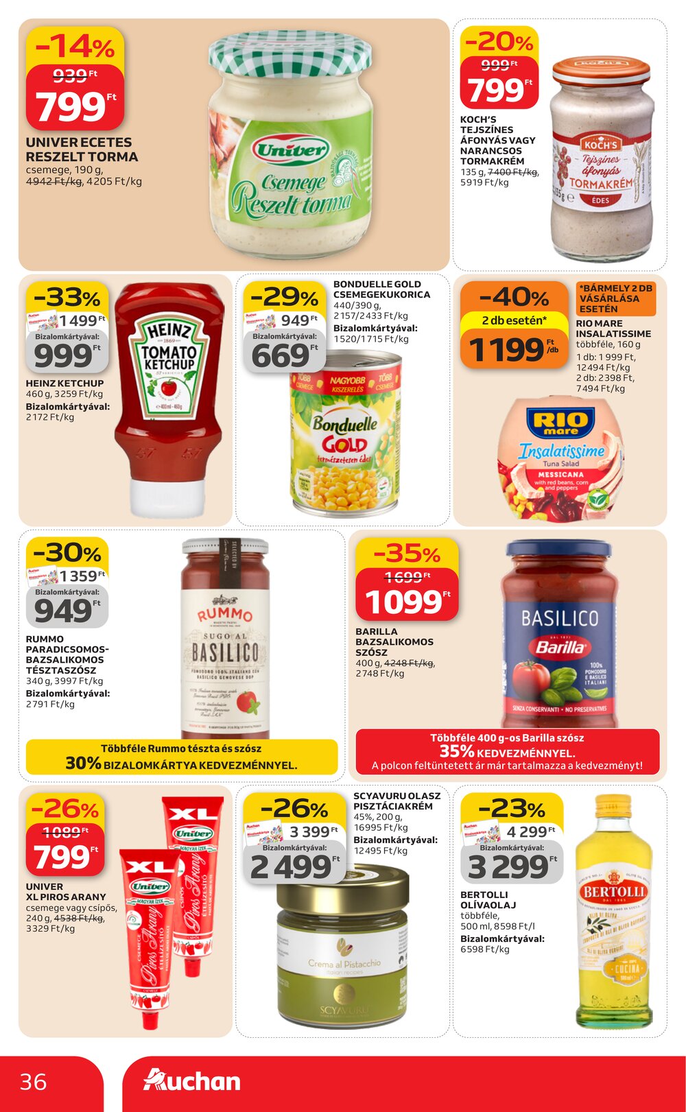 Auchan akciós újság 2026.03.12-től - 36. oldal.