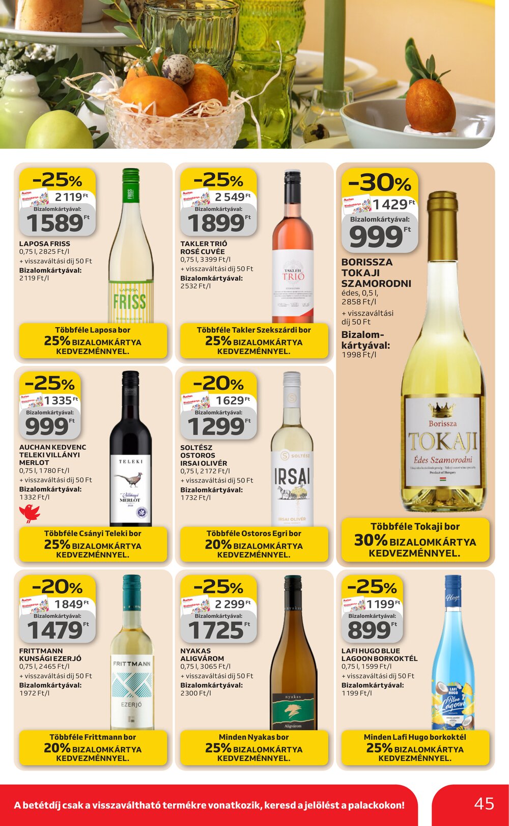 Auchan akciós újság 2026.03.12-től - 45. oldal.