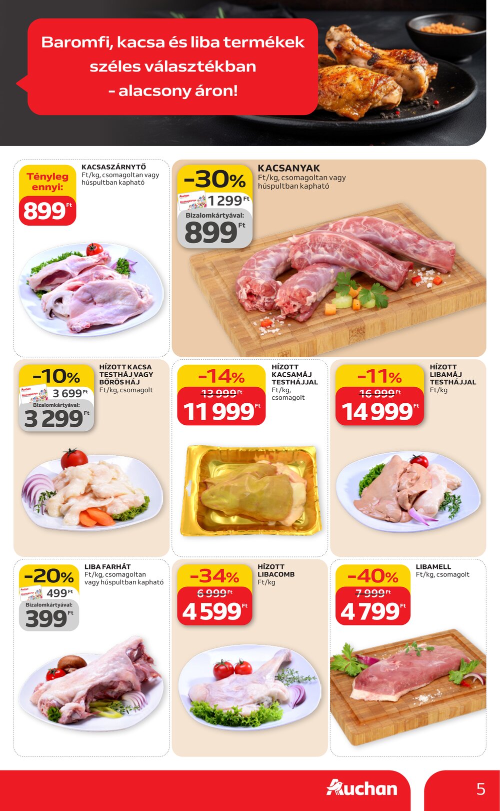 Auchan akciós újság 2026.03.12-től - 5. oldal.