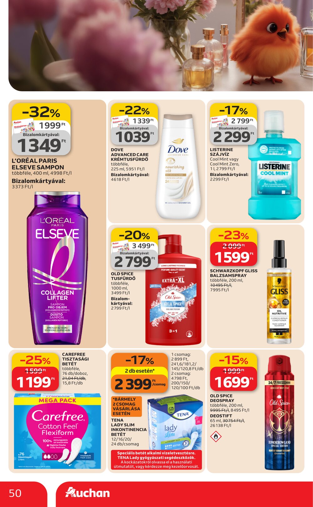 Auchan akciós újság 2026.03.12-től - 50. oldal.