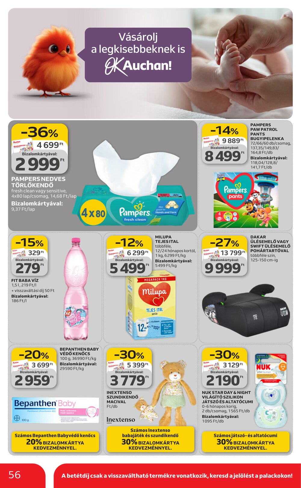 Auchan akciós újság 2026.03.12-től - 56. oldal.