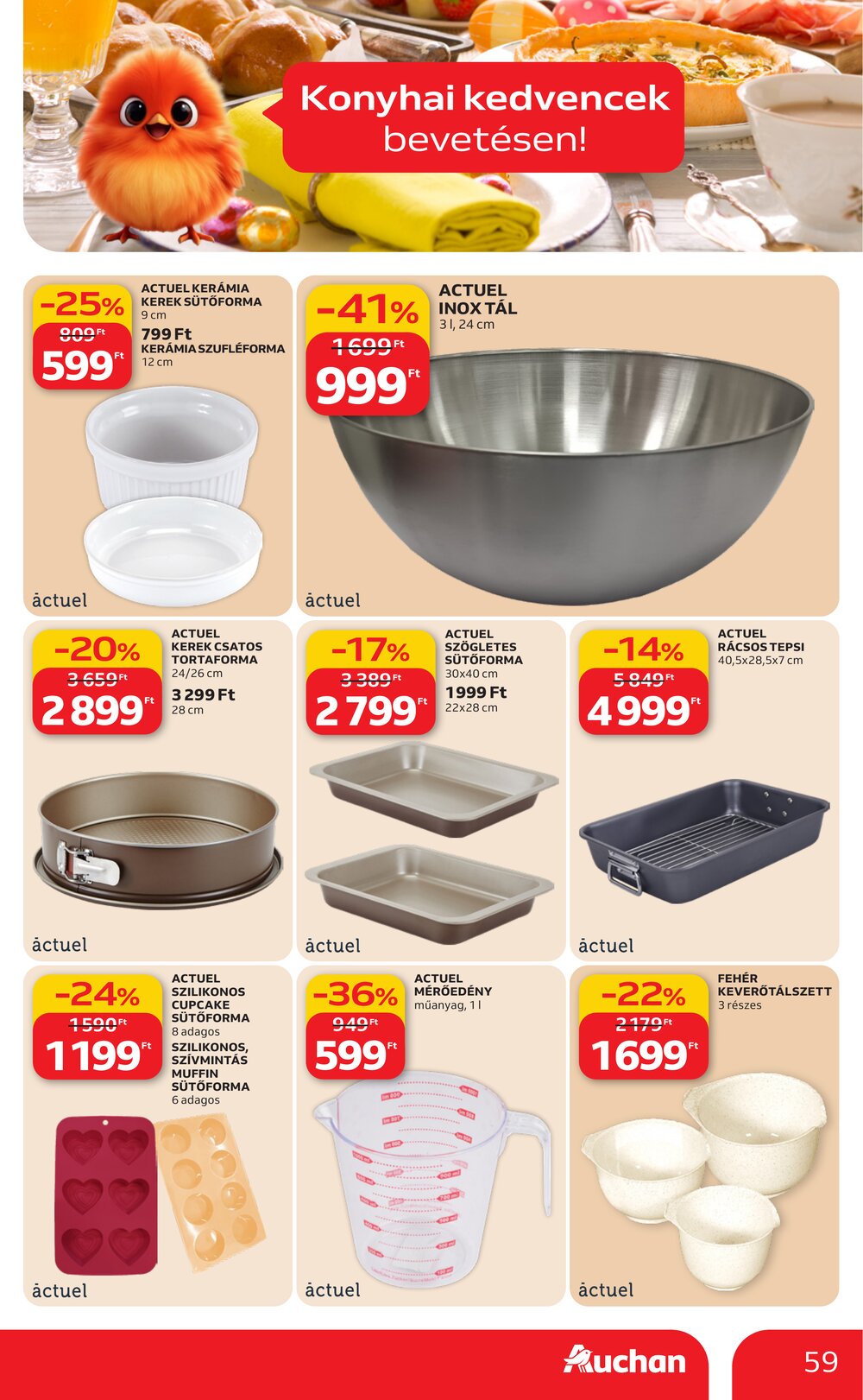 Auchan akciós újság 2026.03.12-től - 59. oldal.