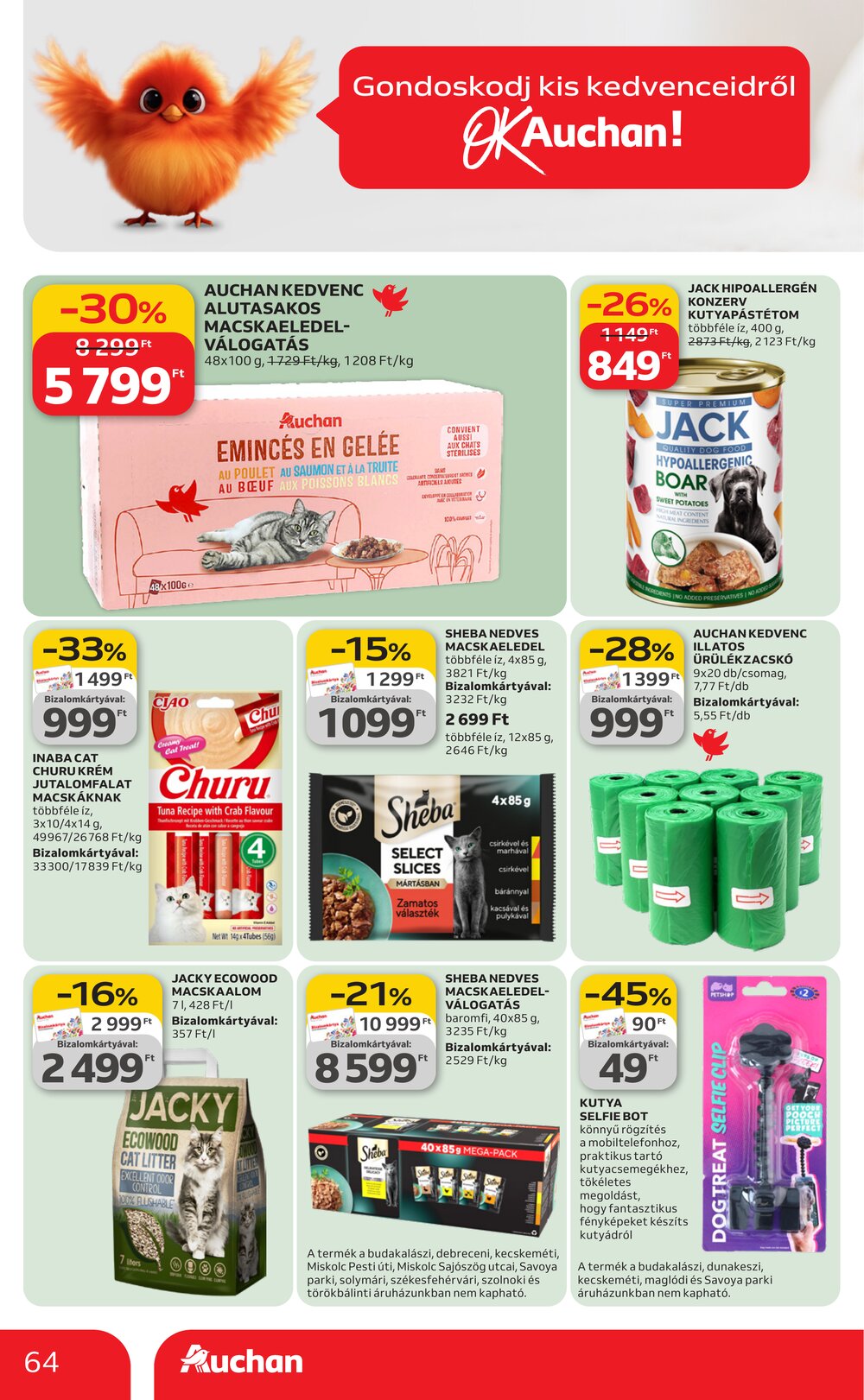 Auchan akciós újság 2026.03.12-től - 64. oldal.