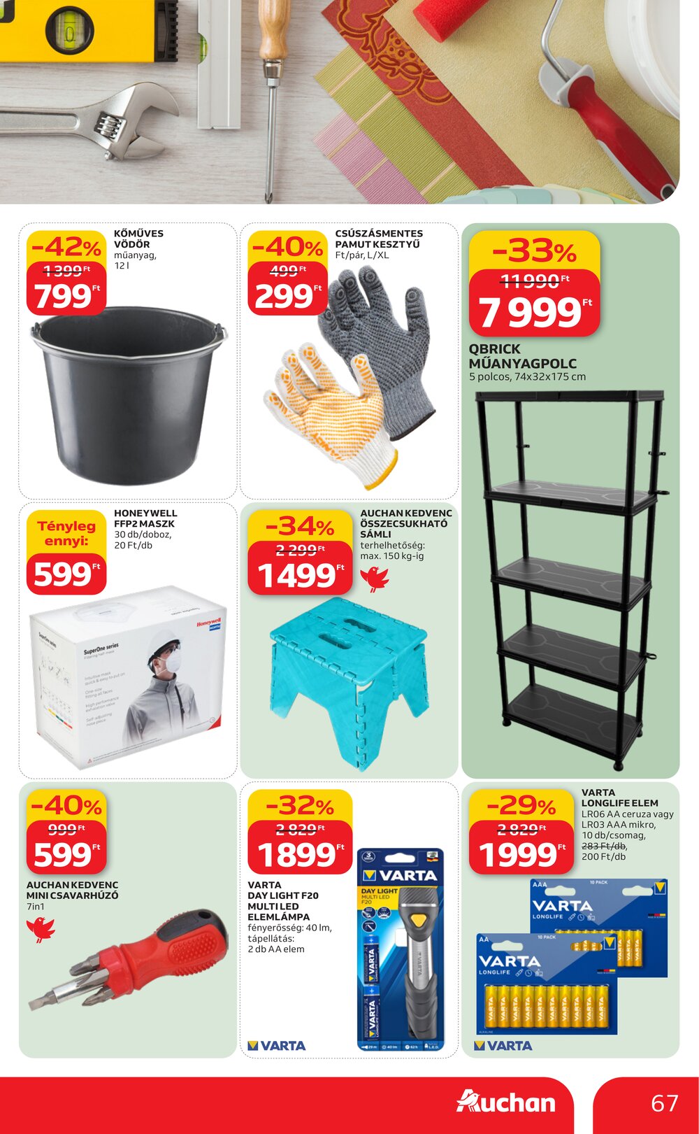 Auchan akciós újság 2026.03.12-től - 67. oldal.