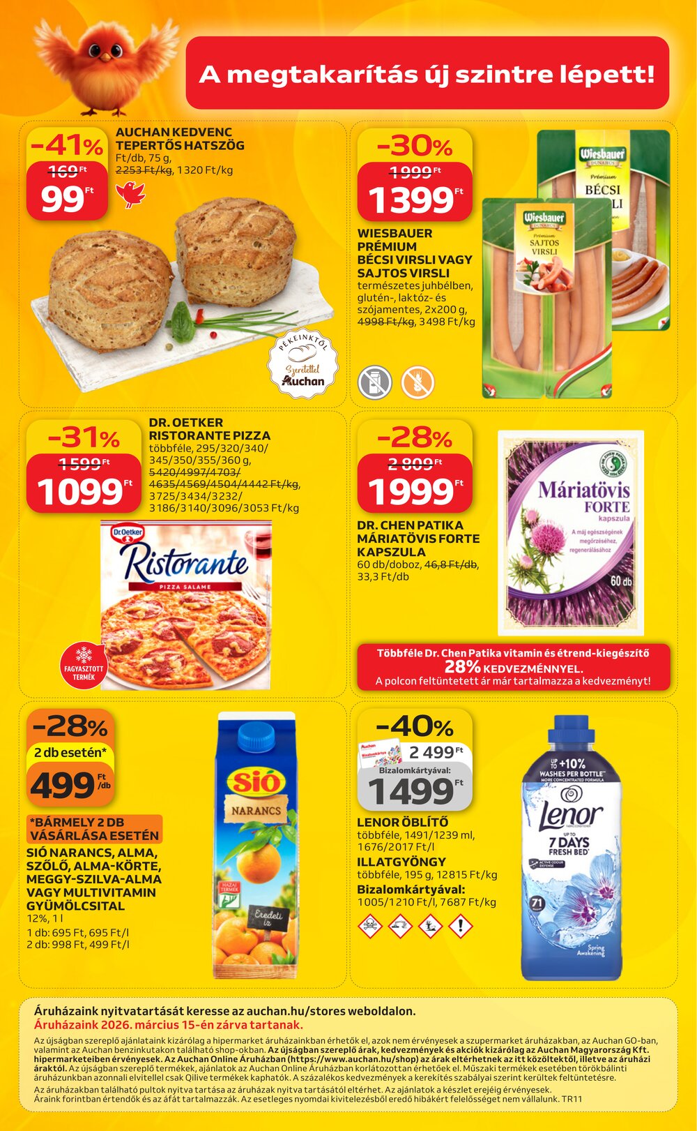 Auchan akciós újság 2026.03.12-től - 68. oldal.