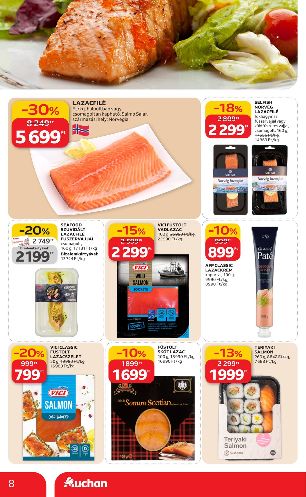 Auchan akciós újság 2026.03.12-től - 8. oldal.
